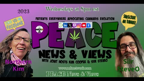 PEACE News & Views next week- Story Time With Keith!