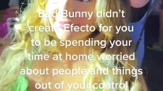 Bad Bunny didn't create Efecto for you