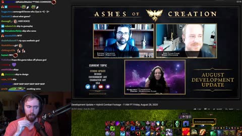 Asmongold Reacts To Ashes of Creation Combat Preview & Dev Update (August) | NEW MMORPG 2020