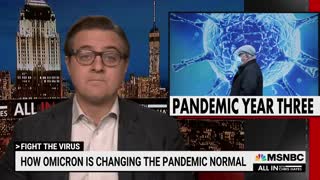 Chris Hayes says new variant is more like the flu, 'we do not reorient our lives around the flu'