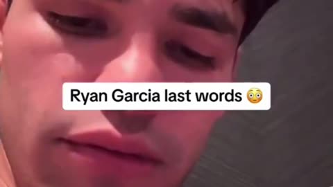 Pay very close attention to every word Ryan Garcia says in this video