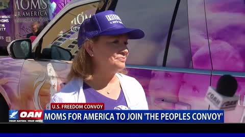 Moms for America joins Freedom Trucker Convoy