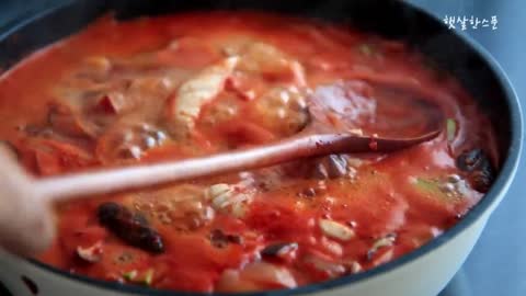 Squid Chili Stew Recipe