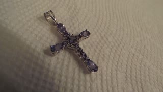 Tanzanite Cross Personal Collection