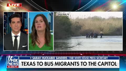 Sarah Huckabee Sanders on Biden's border crisis