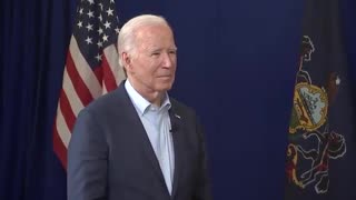 Bumbling Biden Provides Dumb Answer When Confronted With Trump's Massive Support