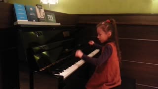 Xuanna at NH Hotels Maastricht. 7 years old.