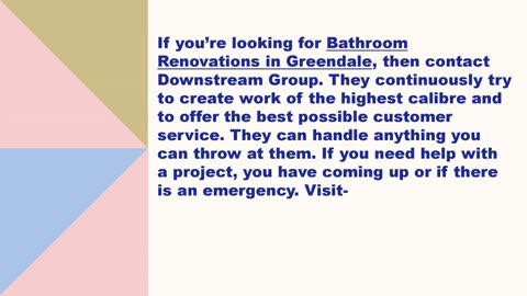 Best Bathroom Renovations in Greendale