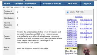 Summary of NAVEDTRA 14105 - Fluid Power