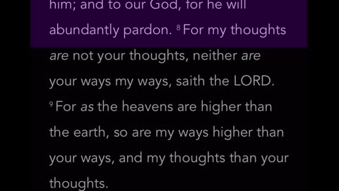 Morning Prayer 250: Isaiah 55:6-7