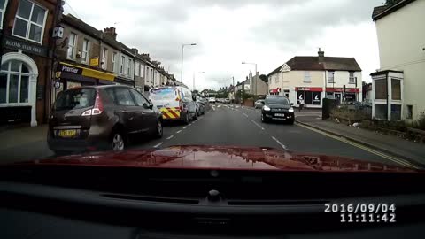 Clever Cat Uses Crosswalk To Cross Busy Street