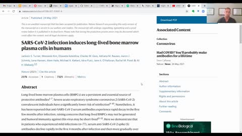 Long Lived COVID Antibodies do occur.