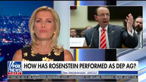 Laura Ingraham tells Donald Trump to fire Rod Rosenstein