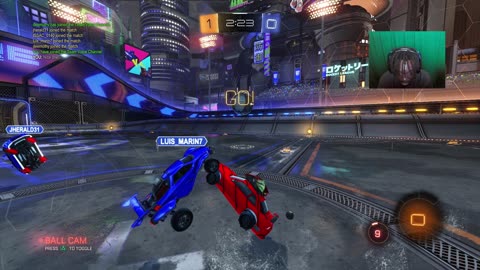 Rocketleague Yeolson used his BRAIN and got the W!!!