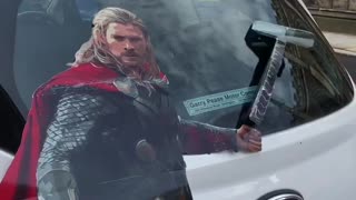 Interactive Thor Art for Cars