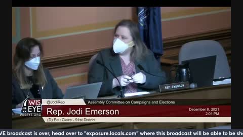 Wisconsin Campaigns & Election Committee Hearing 12/8