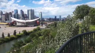 Video of downtown Calgary