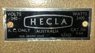 Hecla Hercules Electric Heater