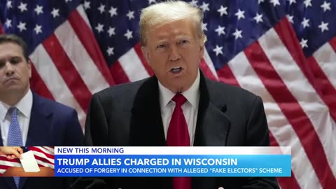 Trump associates charged with forgery in Wisconsin ABC News