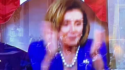 Nancy Pelosi Falls during Biden's State of the Union Address.