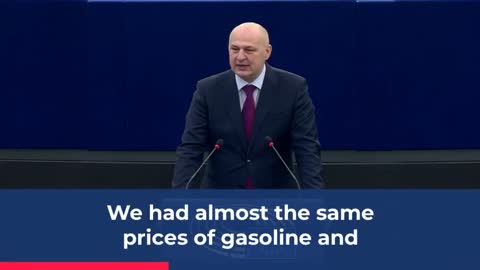 Croatian MEP Mislav Kolakušić Drops Truth Bombs, Explaining the Real Reason for Rising Gas Prices