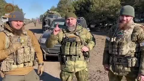 New video of chechan special forces operating in Ukraine