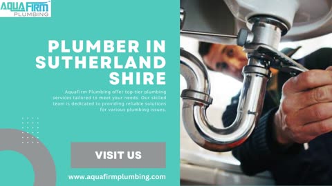 Your Trusted Plumber in Sutherland Shire for Reliable Services