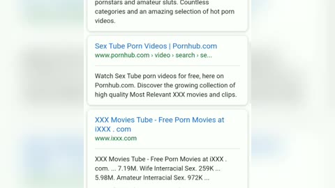 How to find xxx site on google