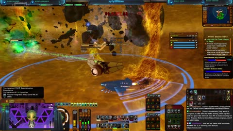 syfy88man Game Channel - STO - Red Alert Event Last Day fun.