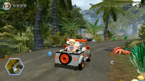 Lego Jurassic Park wak thru part 2 of 7