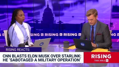 Jake Tapper ATTACKS Elon Musk Over Starlink Blackout In Ukraine, Interfering With MILITARY?!: Rising