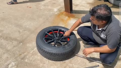 Tyre Fitment Easy Method