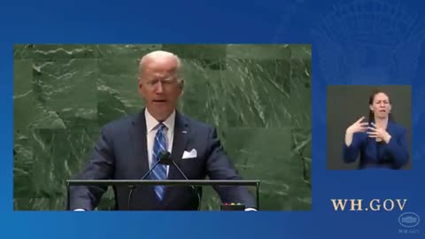 Biden, As Usual, Stumbles Over Words In Address To United Nations