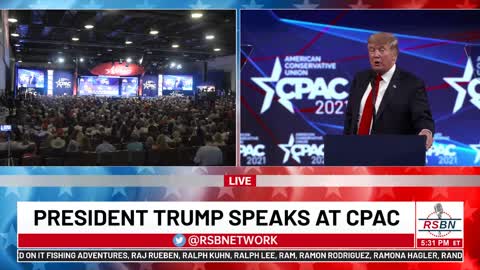 President Donald Trump FULL SPEECH at CPAC 2021 in Dallas, TX 7/11/21