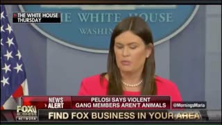 Sarah Huckabee Sanders Destroys Liberals And The Media On Defending MS13