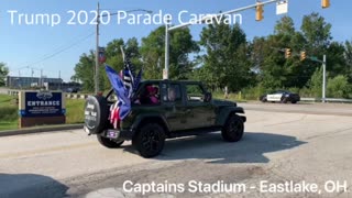 Trump 2020 Parade Caravan - Eastlake, OH