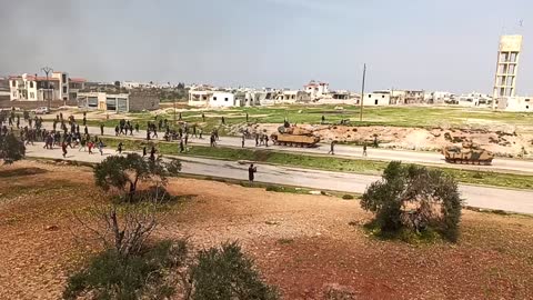 Russian-Turkish patrols in Syria