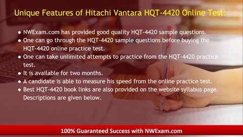 Hitachi Vantara HQT-4420 Exam Questions and Answers