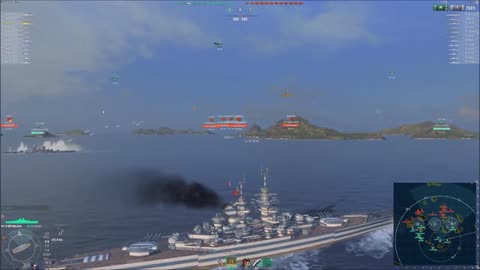 In the game, players will control the famous warships of