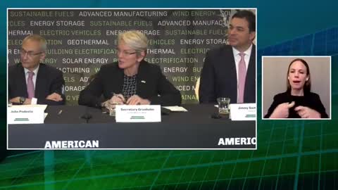 Energy Sec. Granholm: "It's not just about transportation. It's about homes and making sure that we wean ourselves off of fossil fuels"