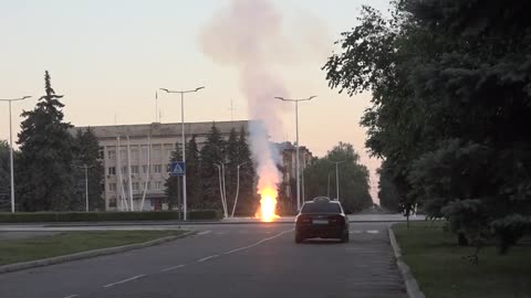 Ukraine War - The strongest explosion in Kramatorsk