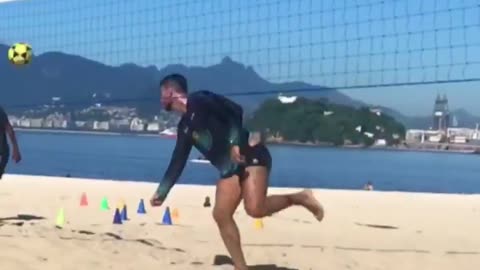 Footvolley funny mistakes. WEEE