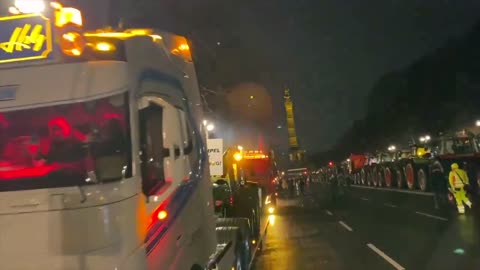 German Farmers Convoy Protest