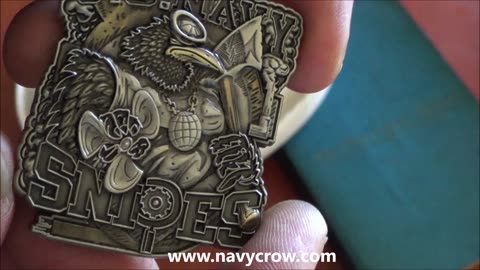US Navy Snipes Challenge Coin