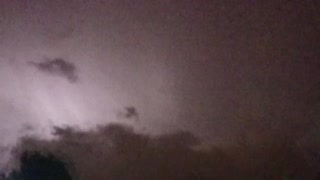 Thunderstorm in Alicante
