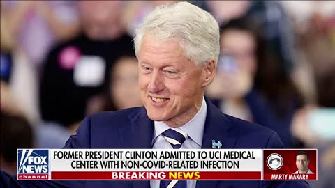 Bill Clinton hospitalized in California
