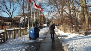 Winter Beach Toronto