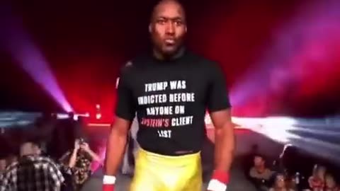 “Trump was indicted before anyone on Epstein’s client list": MMA fighter King Bau's Shirt