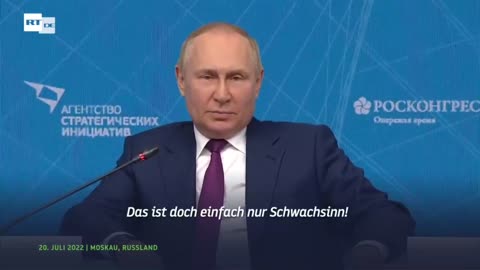 Wasser sparen um Putin zu ärgern