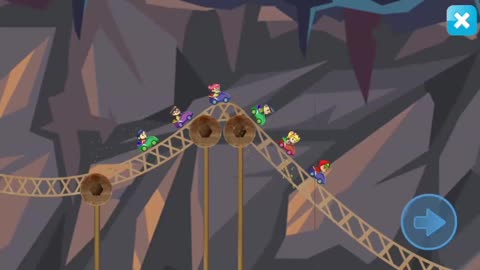 Have you ever played a roller coaster in the game